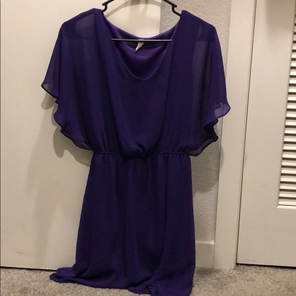 Purple dress
